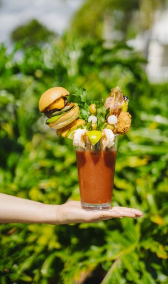 A Close Up Of A Flower Garden